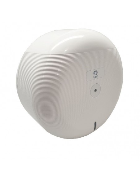 DISPENSADOR PAPEL WC EXTRACCIÓN CENTRAL BLANCOPLATA