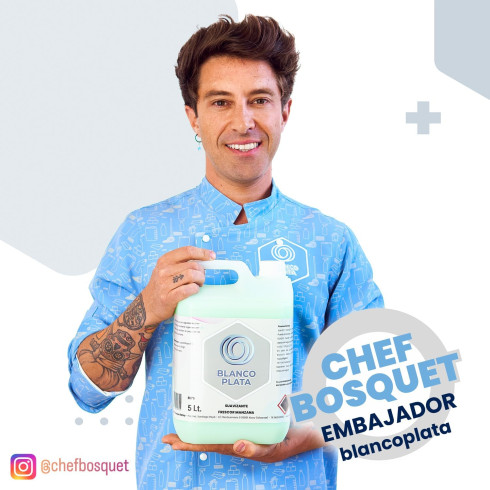 SUAVIZANTE MANZANA BLANCOPLATA 5L