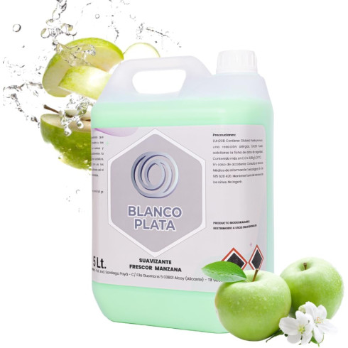 SUAVIZANTE MANZANA BLANCOPLATA 5L