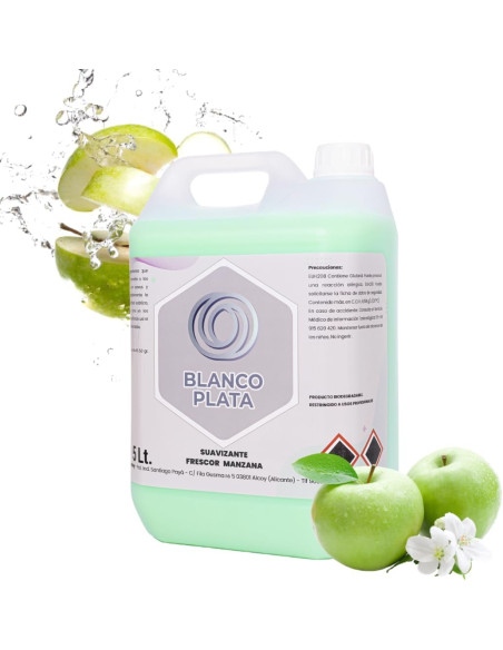 SUAVIZANTE MANZANA BLANCOPLATA 5L