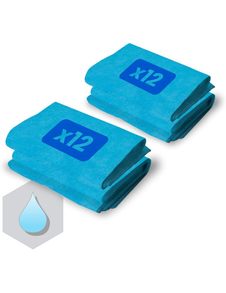 PACK 2 RECAMBIOS MOPA MICROFIBRA WETMOP 24 MOPAS