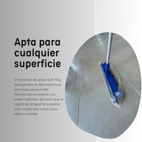 PACK SOPORTE+PALO+ RECAMBIO 50 GASAS...