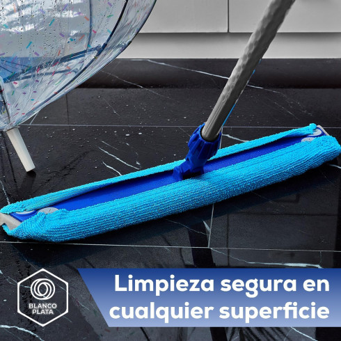RECAMBIO WET MOP AZUL MICROFIBRA...