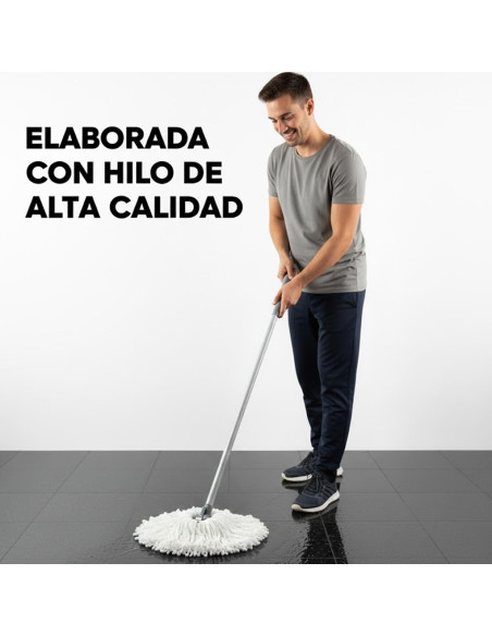 FREGONA ALGODÓN 70% PACK 3 UNIDADES GRAN PODER DE LIMPIEZA