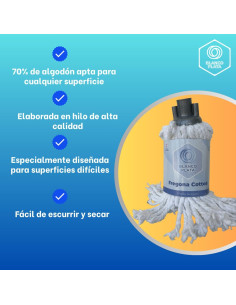 FREGONA ALGODÓN 70% PACK 3... 2