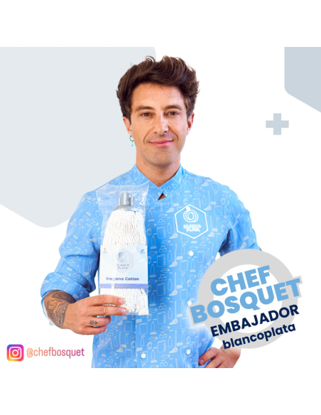 FREGONA ALGODÓN 70% PACK 3 UNIDADES GRAN PODER DE LIMPIEZA