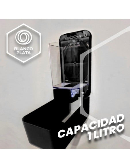 DOSIFICADOR DE JABÓN  NEGRO 900ML DISTRIBUCIONES BATOY
