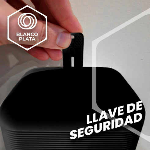 DOSIFICADOR DE JABÓN  NEGRO 900ML...