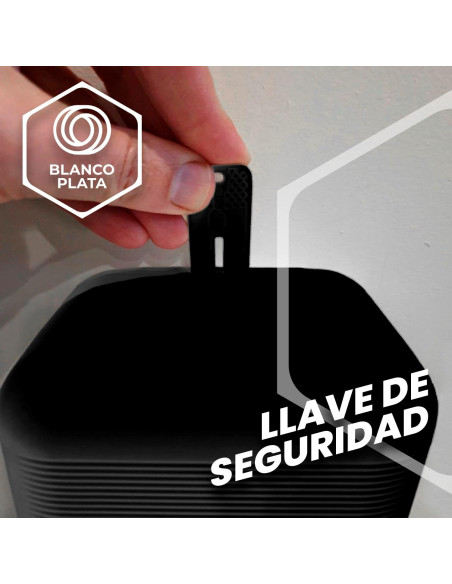 DOSIFICADOR DE JABÓN  NEGRO 900ML DISTRIBUCIONES BATOY