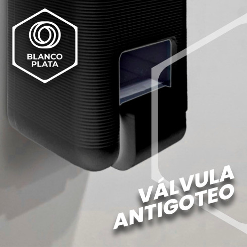 DOSIFICADOR DE JABÓN  NEGRO 900ML...