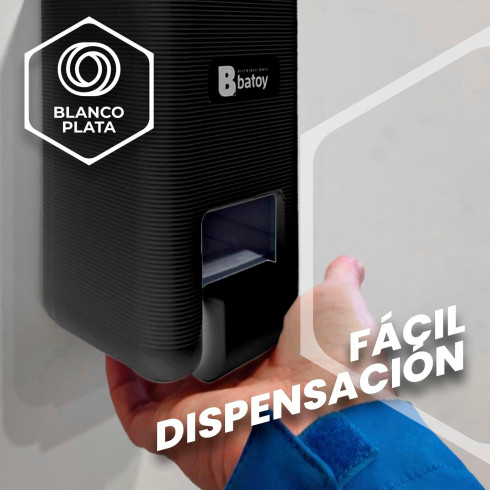 DOSIFICADOR DE JABÓN  NEGRO 900ML...