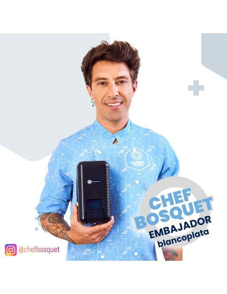 DOSIFICADOR DE JABÓN  NEGRO 900ML DISTRIBUCIONES BATOY