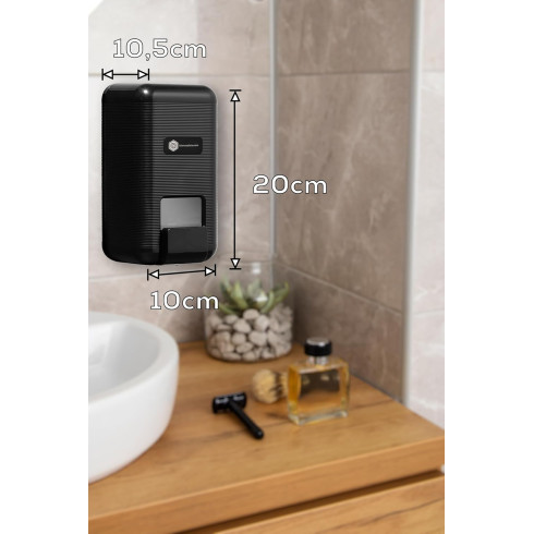 DOSIFICADOR DE JABÓN  NEGRO 900ML...