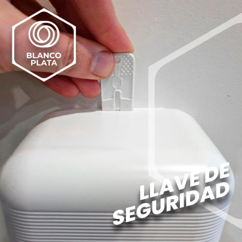 DOSIFICADOR DE JABÓN  BLANCO 900ML...