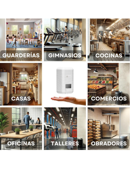 DOSIFICADOR DE JABÓN  BLANCO 900ML DISTRIBUCIONES BATOY