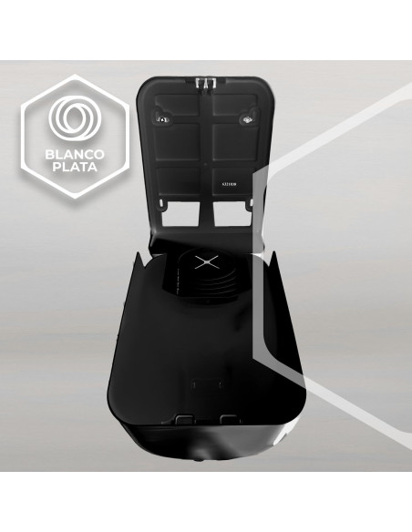 DISPENSADOR PAPEL MECHA BLANCO DISTRIBUCIONES BATOY NEGRO