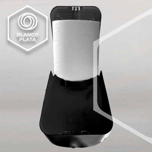 DISPENSADOR PAPEL MECHA BLANCO...