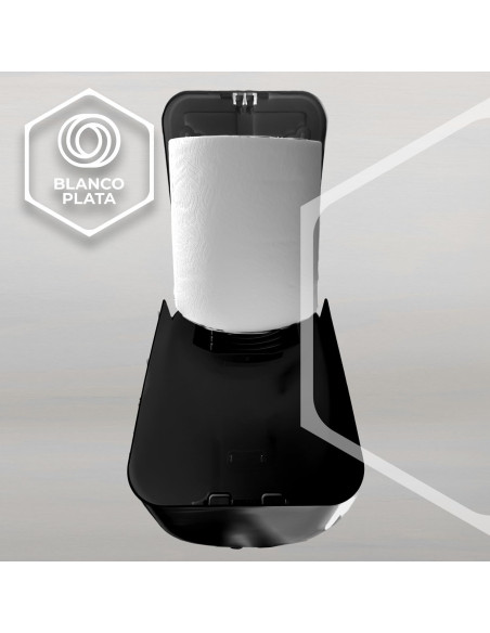DISPENSADOR PAPEL MECHA BLANCO DISTRIBUCIONES BATOY NEGRO