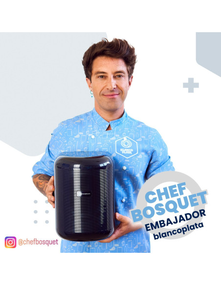 DISPENSADOR PAPEL MECHA BLANCO DISTRIBUCIONES BATOY NEGRO