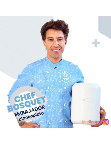 DISPENSADOR PAPEL MECHA BLANCO BLANCOPLATA