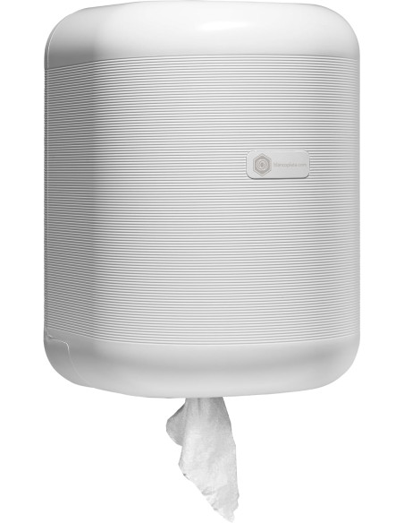 DISPENSADOR PAPEL MECHA BLANCO BLANCOPLATA