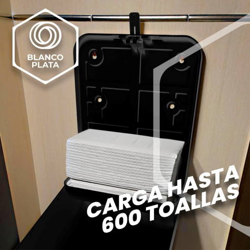 DISPENSADOR DE TOALLAS EN ZIG ZAG...