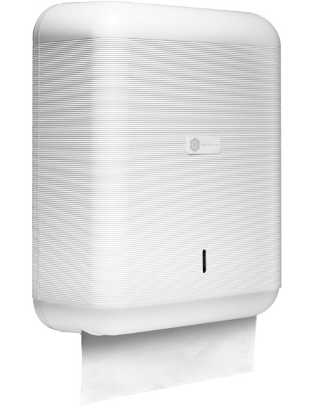 DISPENSADOR DE TOALLAS EN ZIG ZAG  BLANCO BLANCOPLATA
