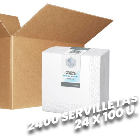 SERVILLETA CELULOSA BLANCA...