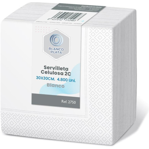 SERVILLETAS CELULOSA BLANCOPLATA...