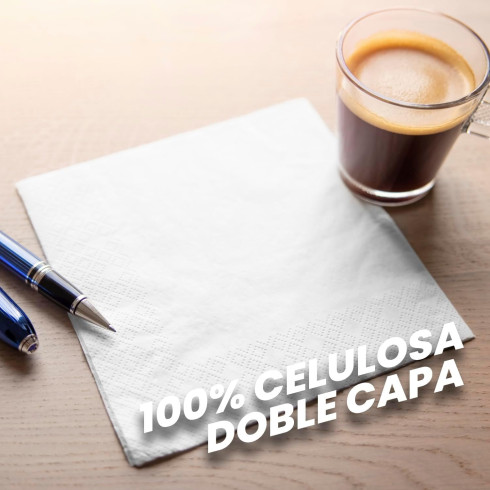 SERVILLETAS CELULOSA BLANCOPLATA...