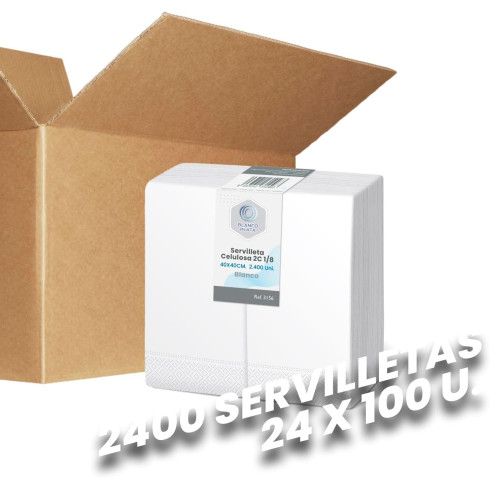 SERVILLETA CELULOSA BLANCA...
