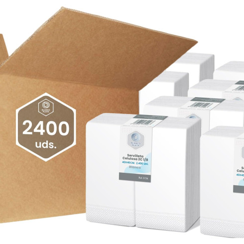 SERVILLETA CELULOSA BLANCA...