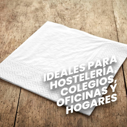 SERVILLETA AIRTOP 40x40 1/4 BLANCO...