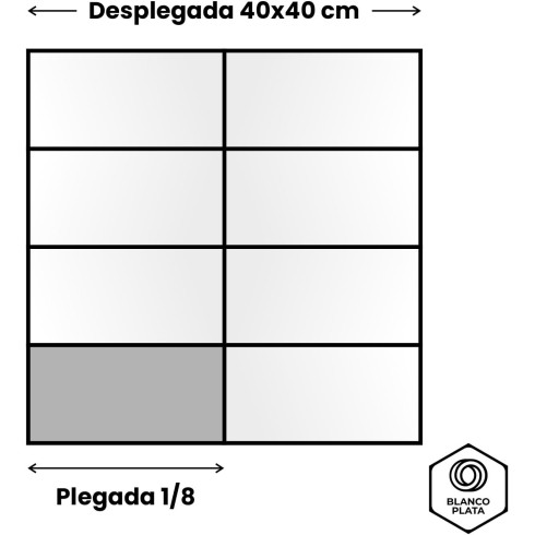 SERVILLETA AIRSOFT 40x40 2C1/8 NEGRO...