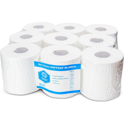 RECAMBIO SERVILLETAS SOFTNAP BLANCA...