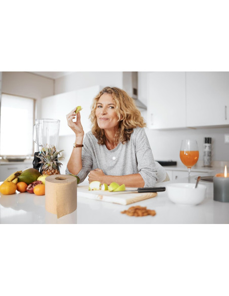 RECAMBIO SERVILLETAS SOFTNAP NATURAL BLANCOPLATA 9 ROLLOS 3600 SERVILLETAS