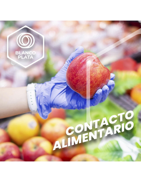 GUANTE NITRILO AZUL SENSITIVE 100 UNIDADES TALLA MEDIANA