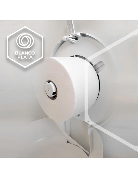 DISPENSADOR PAPEL WC BLANCO DISTRIBUCIONES BATOY