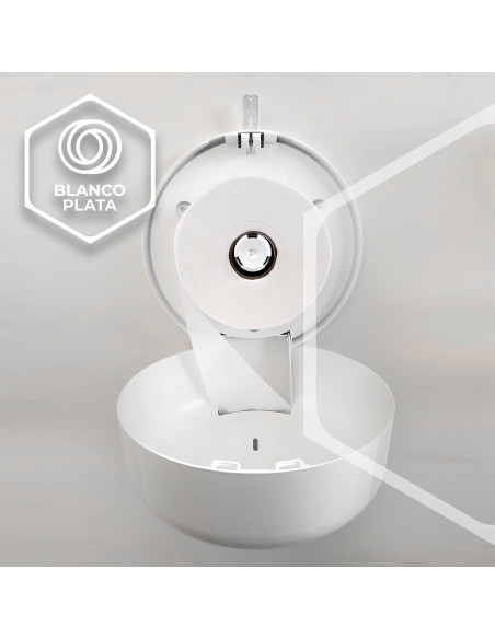 DISPENSADOR PAPEL WC BLANCO DISTRIBUCIONES BATOY