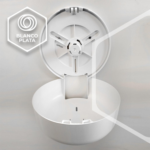 DISPENSADOR PAPEL WC BLANCO...