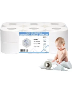 PAPEL WC.IND.100M 2C...