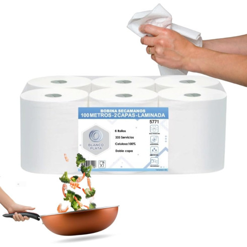 BOBINA MECHA 100M 2 CAPAS LAMINADA...