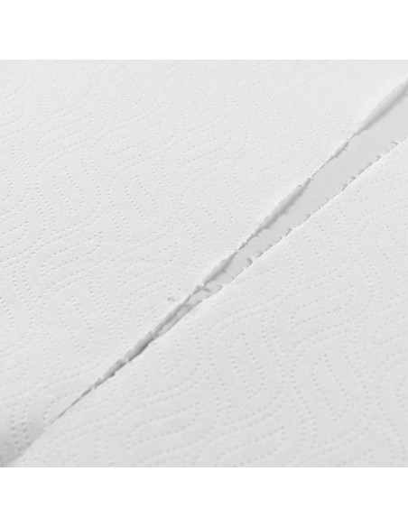 BOBINA MECHA 100M 2 CAPAS LAMINADA PASTA PURA BLANCOPLATA 6 UNIDADES