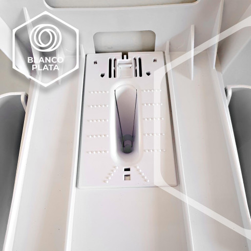 DISPENSADOR MECHA HOJA-HOJA BLANCOPLATA