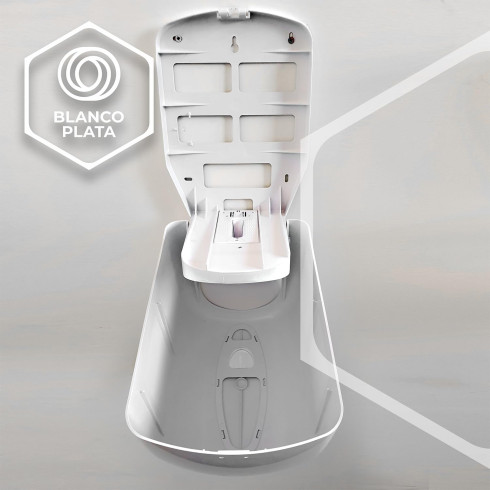 DISPENSADOR MECHA HOJA-HOJA BLANCOPLATA