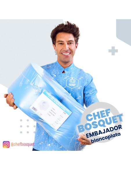 BOBINA INDUSTRIAL ALIMENTARIA LAMINADA AZUL BLANCOPLATA 2C 350M 2 UNIDADES