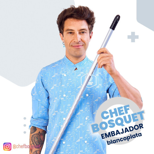 PALO TITAN BLANCOPLATA 140CM