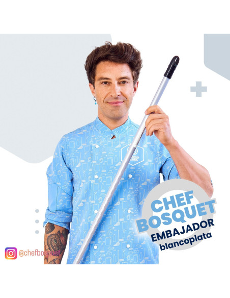 PALO TITAN BLANCOPLATA 140CM