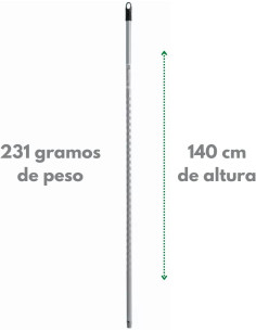 PALO TITAN BLANCOPLATA 140CM 2