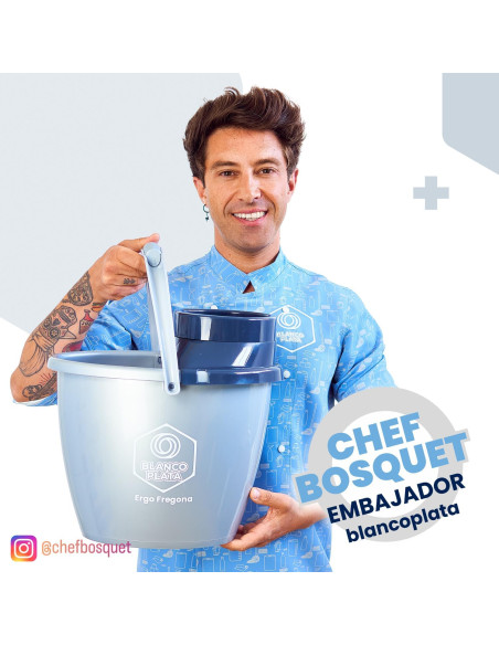 CUBO ERGO FREGONA BLANCOPLATA